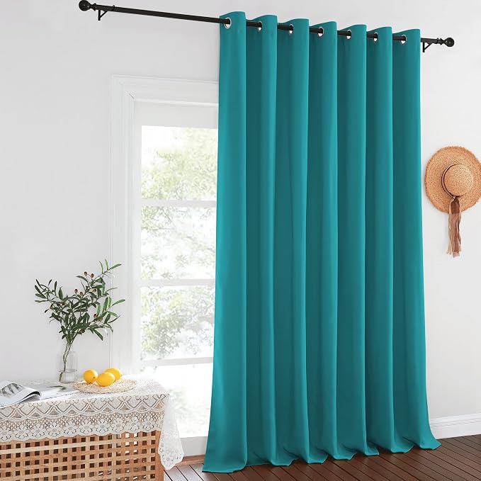 NICETOWN Extra Wide Blackout Sliding Door Curtain by NICETOWN