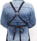 Men and Women Apron for Kitchen, Gardening, Artist, Chef, Work | Canvas, Waterproof, Adjustable Straps Unisex