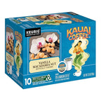 Kauai Coffee K-Cup Pods for Keurig Brewers – Arabica Coffee, 10% Hawaiian – Mild, Medium and Dark Roast, Rich, Smooth, No Bitterness – Six Flavors, 6 Packs of 10 Single Serve K-Cups