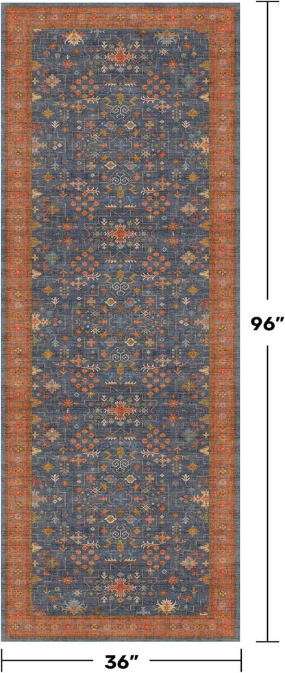 Washable 3x8 Long Runner for Wide Kitchen Floor - Image 2