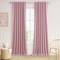 100% Blackout Curtains 84 Inch Length 2 Panels Set by Guken