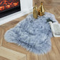 Ashler Acrylic and Polyester Fluffy Shaggy Area Rug Ultra Soft 2x3Ft Sheepskin by AshlerHomeDeco
