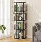 SUNMORY 4 Tier Rotating Bookshelf Tower, Revolving 360 ° Spinning Bookcase by SUNMORY