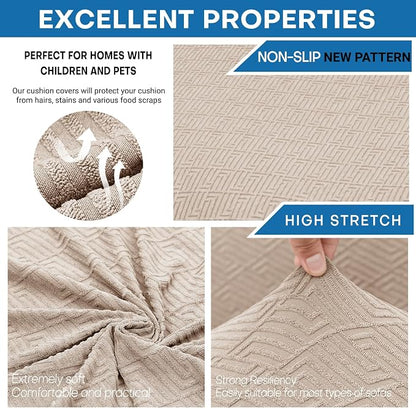 XINEAGE 2026 New 4 Pieces Couch Covers - Image 5