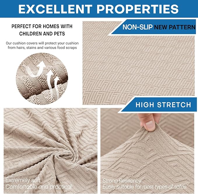 XINEAGE 2026 New 3 Pieces Couch Covers - Image 5