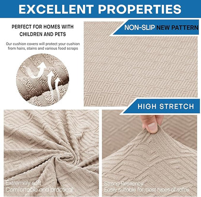 XINEAGE 2026 New 3 Pieces Couch Covers - Image 5