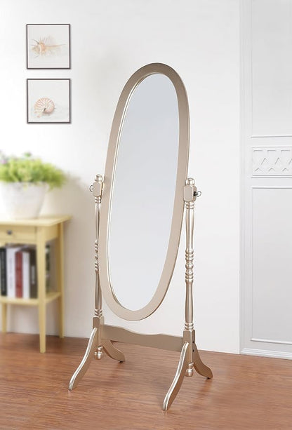Roundhill Furniture Queen Anna Style Floor Cheval Mirror by RoundhillFurniture
