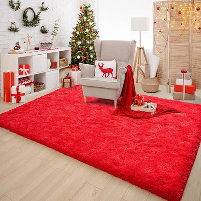 Chicrug Soft Area Rugs for Bedroom Living Room Plush Fluffy Rug 5x8 | Shag - Image 8