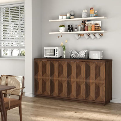 Brafab Buffet Cabinet, Wood Sideboard Cabinet - Image 6