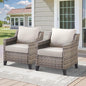Patio Chairs Set of 2 by AMCLOBA