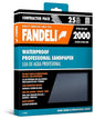 Fandeli | Waterproof Sandpaper | 2000 Grit | 25 Sheets 9'' x 11'' | by FandeliUSA
