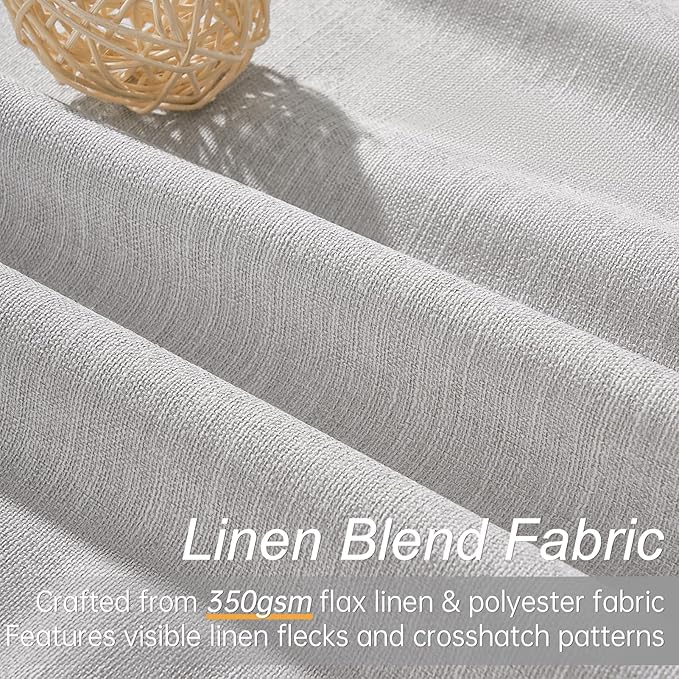 Extra Wide Total Blackout 96 Inch Curtains 72 Inches Wide - Image 2