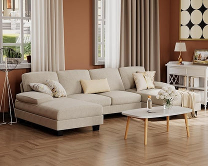 Furmax Sectional Couches for Living Room, U-Shaped Sofa Couch - Image 7