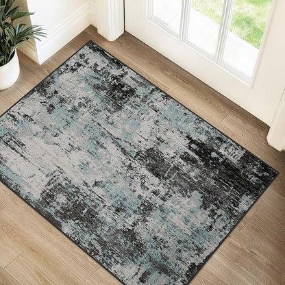 RELEANY Washable 2'x3' Abstract Area Rug by RELEANY