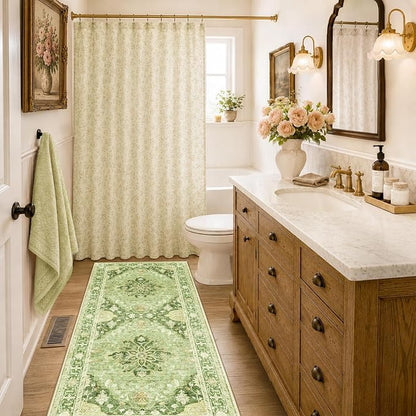 RELEANY Washable Area Rug, Runner 2'x6', Water Repellent, Pet Friendly - Image 2