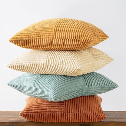 MIULEE Fall Boho Farmhouse Decorative Throw Pillow Covers 20x20 Inch 4 Packs - Image 8