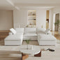 Cloud Modular Sectional Sofa Couch, U Shaped Couch 5 Seater by SofaFurniture