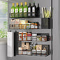 Magnetic Spice Rack for Refrigerator, 6 Pack 100% Metal Strong Magnet Shelf by DTUQYX