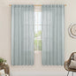 Light Filtering Linen Curtains 68 inches Long by LAMIT