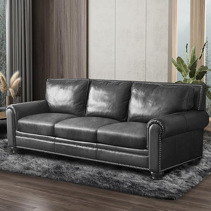 ANARACHON Leather Look Couch Cushion Covers Sofa Seat Slipcovers Sets Couches - Image 7