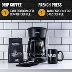 Black Rifle Coffee Company Ground Coffee Medium Roast - Roasted Blend Made from Pure Arabica Beans - Colombian & Brazilian Beans - Veteran Founded & American Made (Vanilla, 12oz Bag)