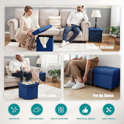 BRIAN & DANY Small Ottoman - Image 6