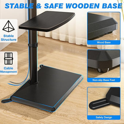 Rfiver Swivel Floor TV Stand - Image 5