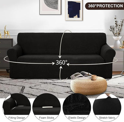 U-NICE HOME Stretch Couch Cover Slipcover - Image 3