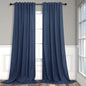 Pitalk Navy Blue Curtains 90 Inches Long by Pitalk