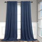 Pitalk Navy Extra Long Curtains 120 Length by Pitalk