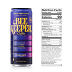 Beekeeper Coffee Cold Brew Horchata Latte with Oregon Honey, 8 fl oz cans (Pack of 12), Ready-to-Drink, Cinnamon Vanilla Flavor