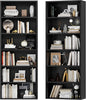 Furniwell 71" Tall Bookcase Bookshelves, 6 Tier Floor Standing Bookcases Open by WellFurnitureHomeLifeWell
