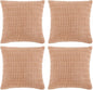 Fancy Homi 4 Packs Decorative Throw Pillow Covers by Fancy+Homi