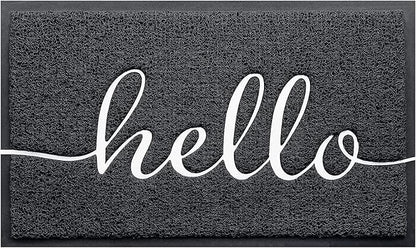 CozyBounty Door Mat Hello Mats Outdoor Indoor Non-Slip Doormat by CozyBounty