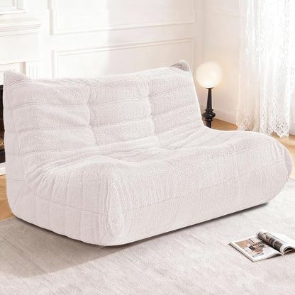 Bean Bag Loveseat Chair Big Sofa Beanbag Chair by Cansunna