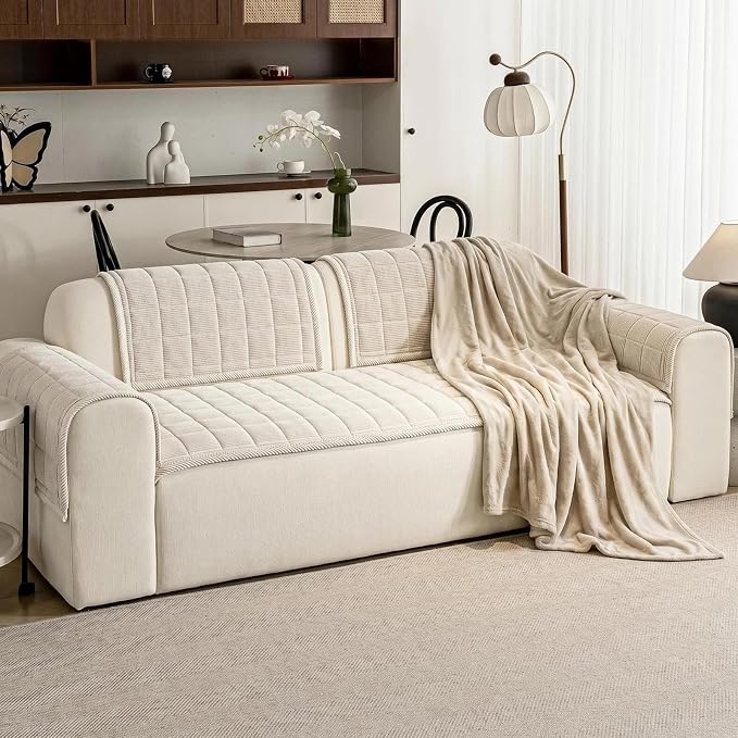 Couch Covers for Dogs Washable, 27.6"x59.1" Non Slip Couch Covers for Loveseat - Image 2
