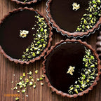 CHEFMADE Round Tart Pan, Non-Stick 4 Inch 4Pcs Quiche Pan