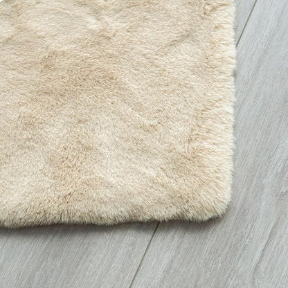 ORINOVA 5x7 Area Rug Light Brown Beige Plush Shaggy Rugs - Image 7