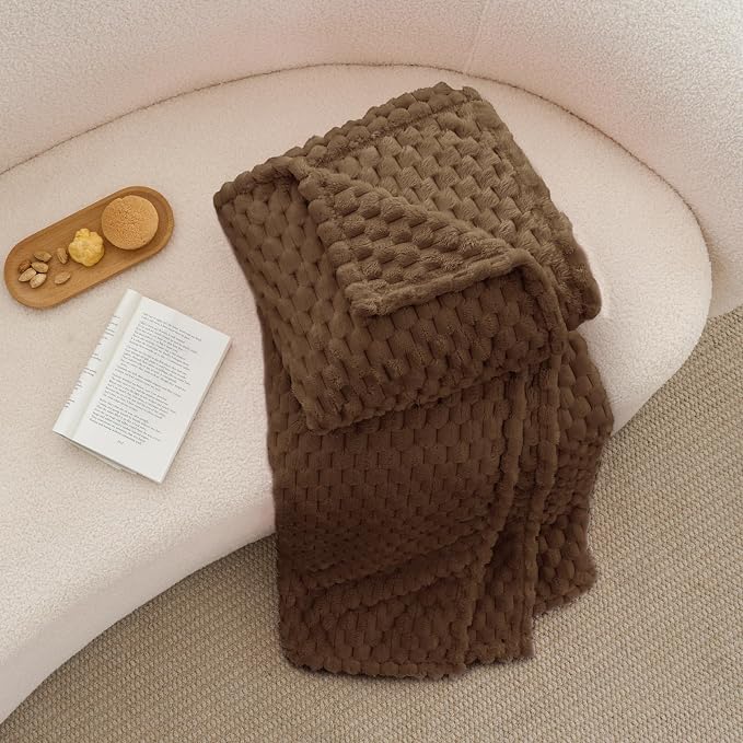 BEDELITE Brown Large Throw Blanket - Image 6