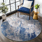 RELEANY Washable Round 4ft Area Rug by RELEANY