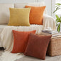 Fancy Homi Set of 4 Boho Fall Decorative Throw Pillow Covers 16x16 Inch by Fancy+Homi