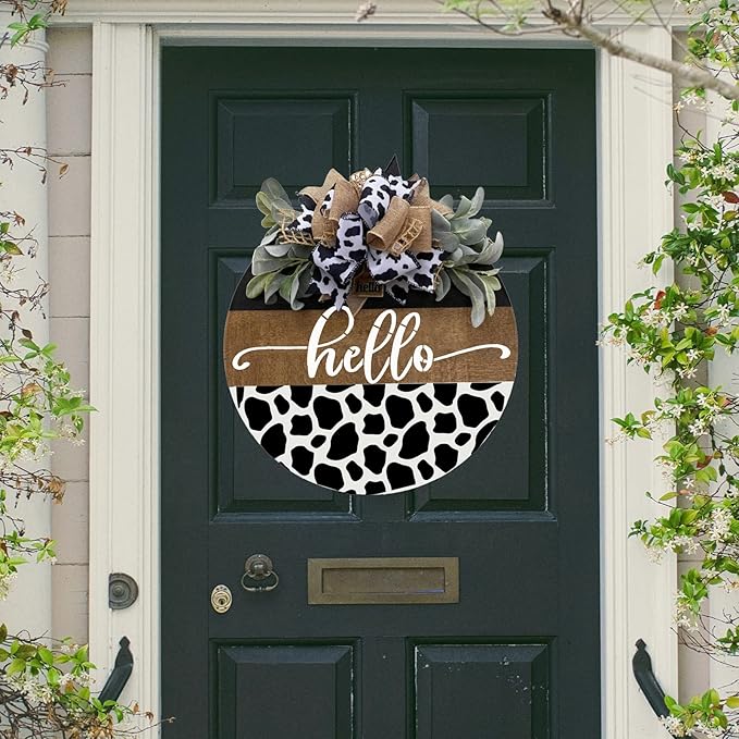 Welcome Stencils for Painting on Wood Welcome Stencil for Wood Sign 12" Reusable Templates Brick/Leopard Print/Herribone/Cow Print Pattern Stencil