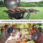 Inkbird WiFi Meat Thermometer for Grilling, Unlimited Rang Rechargeable BBQ Thermometer APP Calibration, Temp Graph Mobile Notification, 4 Colorful Probes Food Thermometer for Pellet Smoker Oven
