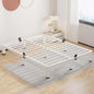 ROIL 7 Inch White Queen Bed Frame by ROIL