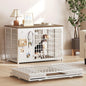 YATINEY Foldable Dog Crate Furniture, Dog Crate by Yatiney