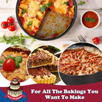 Hiware 9 Inch Non-stick Cheesecake Pan Springform Pan with Removable Bottom/Leakproof - Black