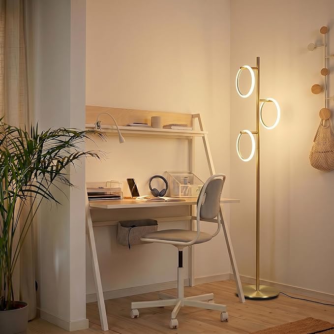 Brightech Saturn Floor Lamp, Great Living Room Decor, Tall Contemporary - Image 3