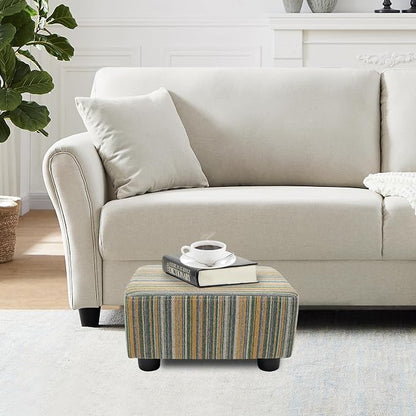 CAROLMADE Small Foot Stool Ottoman Footstool - Image 2