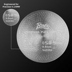 58.5 mm Puck Screen - Metal Espresso Puck Screen Reusable Coffee Filter for Espresso Portafilter Filter Basket 58.5mm Thickness (2pack, 58.5mm)