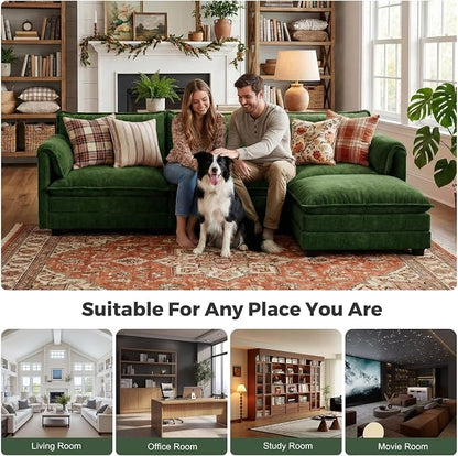 ELUCHANG Oversized 79" Modular Sectional Sofa, Comfy Cloud Couch - Image 3